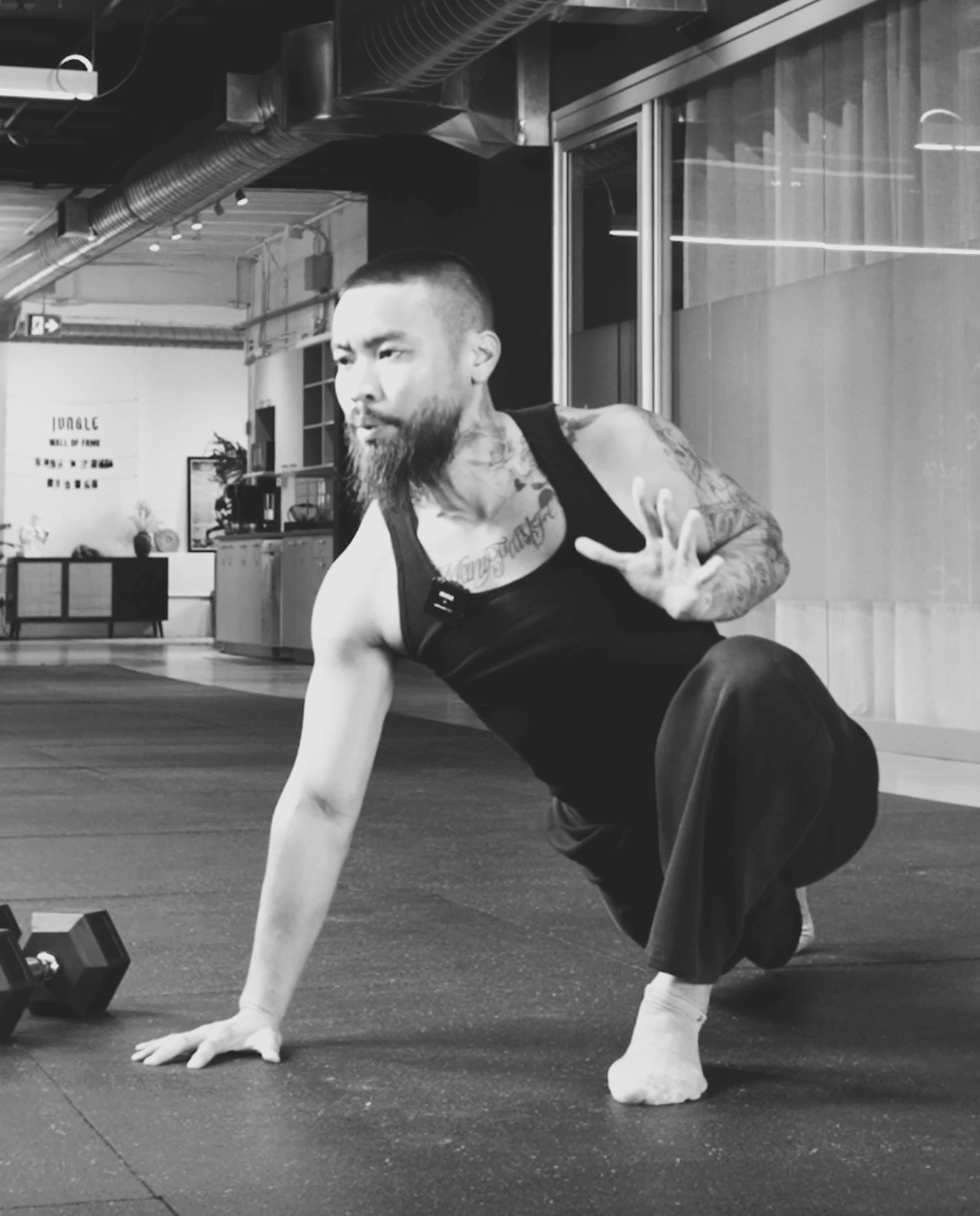 Movement practice at Jungle Toronto